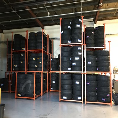 Warehouse Tire Rack Tire Storage Rack Warehouse Tire Rack Tire Storage Rack